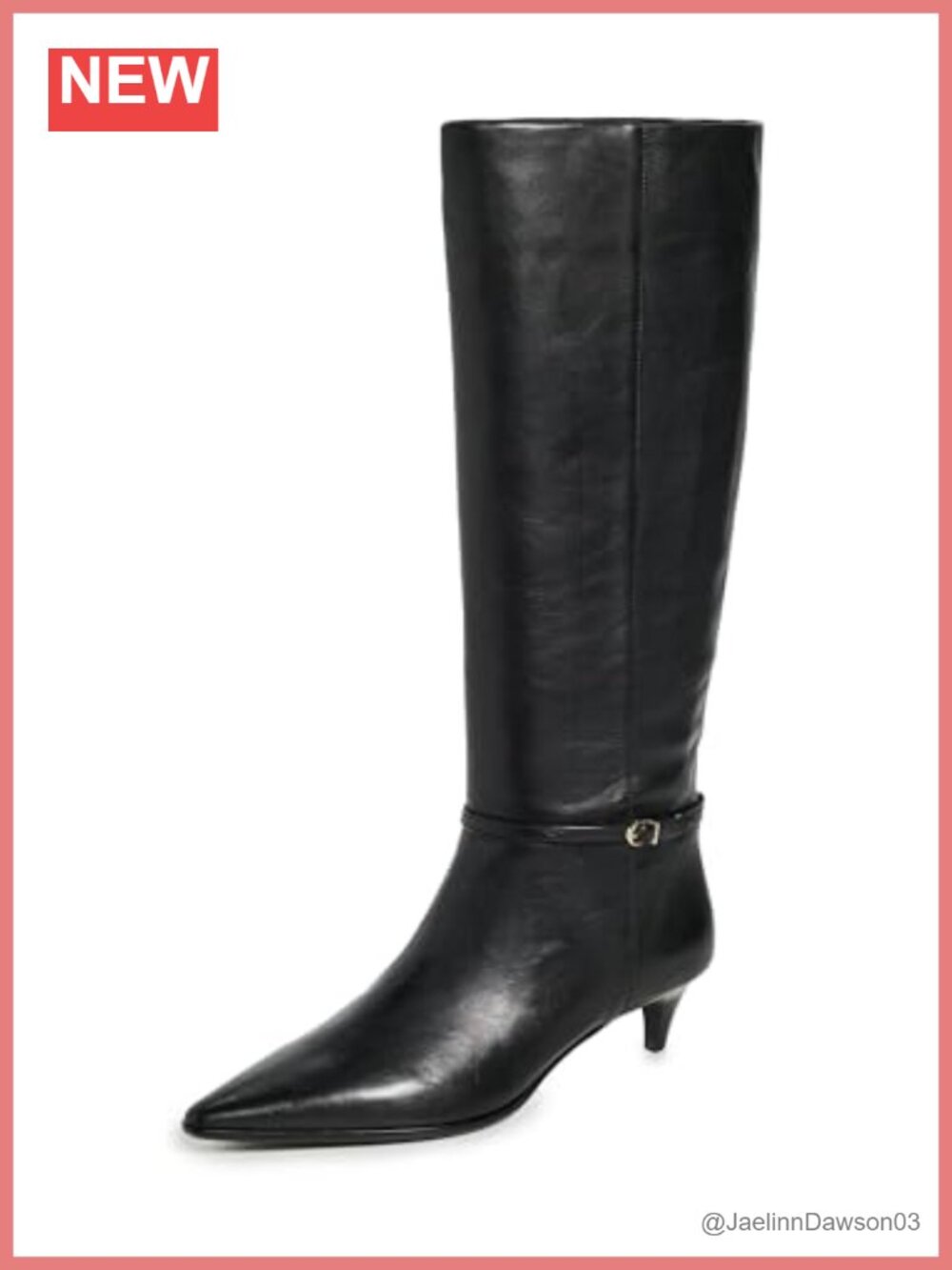 Madewell Leather Kitten Heel Pointed Toe Ankle Booties Women's